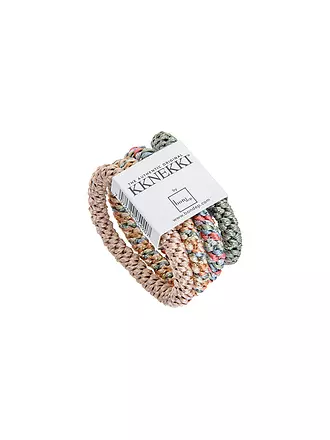 KKNEKKI | Elastici per capelli, confezione da 4, BUNDLE 6 | rosa